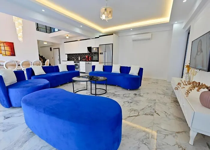 With Amazing View In - Kabak Vila Faralya